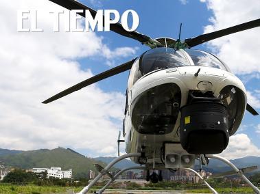 El nuevo helicóptero de la Policía