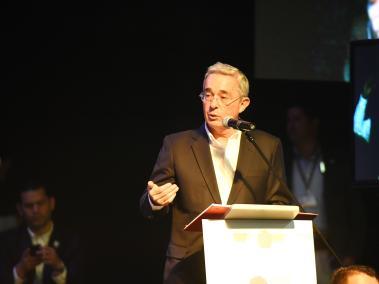 El expresidente y senador del Centro Democrático, Álvaro Uribe.