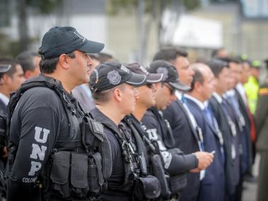 La droga fue hallada cuando en el vehículo blindado se movilizaban Yamith Gómez López y su escolta José Andrade Buendía.