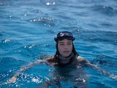 En el 2014, en Chiapas (México), Sofía dejó de respirar durante tres minutos y nadó en una piscina olímpica la distancia de 195,76 metros.