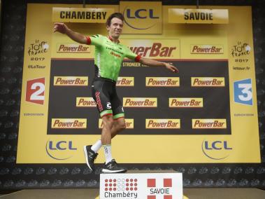 El colombiano Rigoberto Urán comienza la segunda semana del Tour de Francia con la ilusión de luchar por uno de los cajones del podio del Tour.