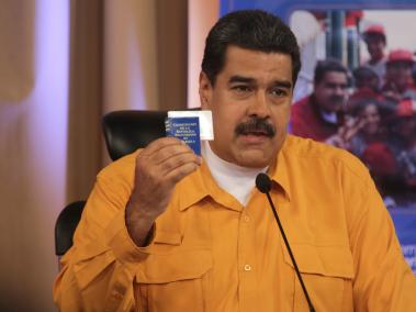 Nicolás Maduro, presidente de Venezuela. Dijo que quiere hablar con respeto con Donald Trump.