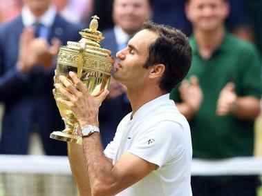 Roger Federer se adjudicó una vez más el Abierto de Wimbledon