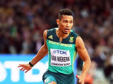 Wayde van Niekerk, atleta sudafricano.