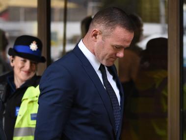 Wayne Rooney se declaró culpable en el juicio en su contra por conducir ebrio.