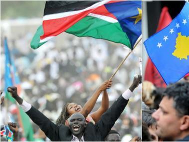 Sudán del Sur y Kosovo son los países más jóvenes del mundo tras la declaración de independencia en 2011 y 2008 respectivamente.
