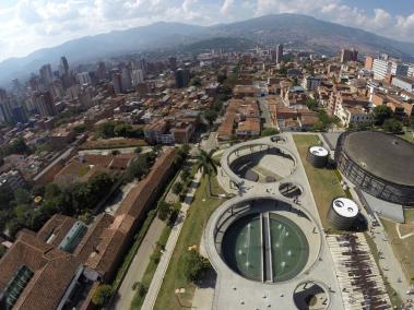 La obra Unidades de Vida Articulada fue construida en la comuna ocho de Medellín.