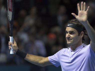 Roger Federer, tenista suizo.