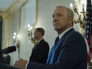 Frank Underwood, el personaje interpretado por Kevin Spacey, se despide el próximo año del drama político House of Cards