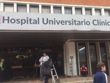 En el hospital San Rafael de Bogotá fue atendida la víctima, quien espera la acción de la justicia.