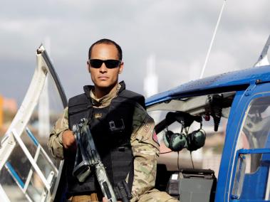 Óscar Pérez, oficial de policía rebelde que en el 2017 protagonizó un ataque desde un helicóptero contra edificios gubernamentales y un robo de armas militares.
