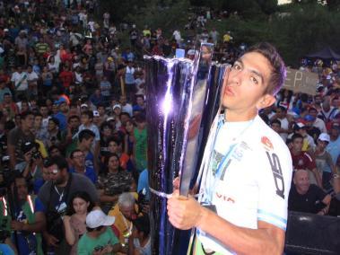 Gonzalo Najar, campeón de la Vuelta a San Juan 2018.