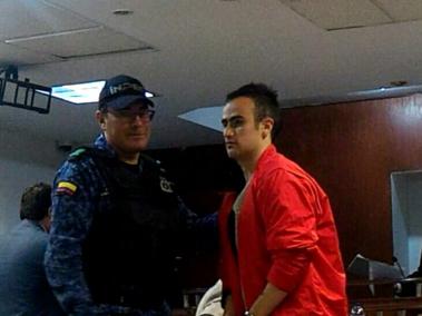 Mateo Gutiérrez León fue llevado ayer a audiencia por atentados del Mrp.