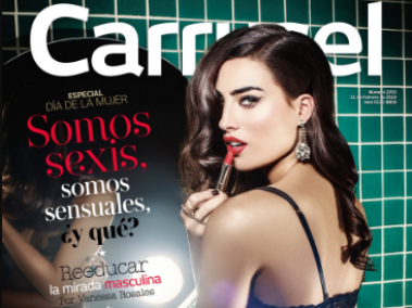 Carrusel celebra la sensualidad femenina con Erica Ruini en su portada