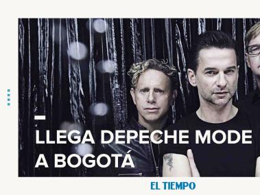 Llega Depeche Mode a Bogotá
