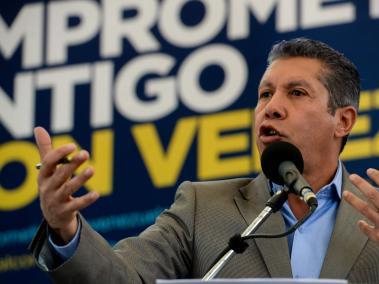 Henri Falcón, candidato opositor a la presidencia de Venezuela