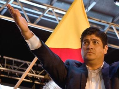 A sus 38 años, Carlos Alvarado, el candidato del oficialista Partido Acción Ciudadana (PAC) ha sido ministro de Desarrollo Humano e Inclusión Social y de Trabajo.