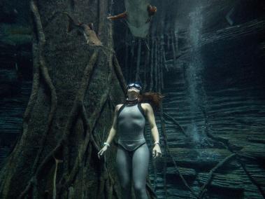 Sofía Gómez, campeona mundial de apnea, se sumergirá en el acuario amazónico de Explora.