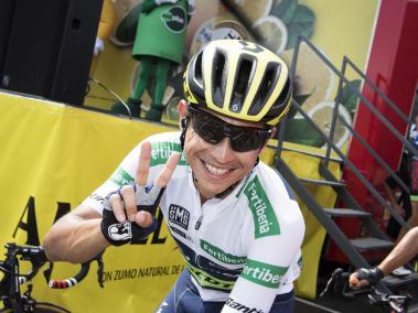 El colombiano Esteban Chaves tiene centrado el Giro de Italia como mayor objetivo de temporada.
