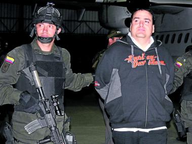 El narcoparamillitar 'Gordo Lindo' siguió delinquiendo después de la reinserción, lo que motivó su extradición en mayo de 2008, junto a otros 12 paramilitares.