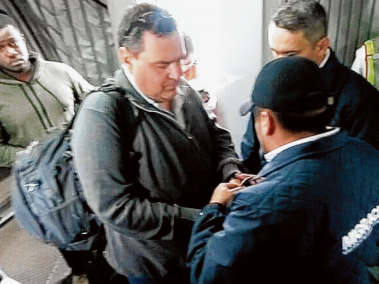 A su llegada a Bogotá, este lunes, ‘Gordo Lindo’ fue capturado para que responda por varios delitos.