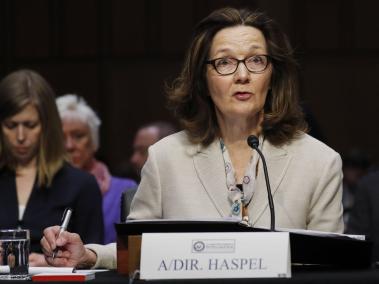 Gina Haspel, quien fue nominada a dirigir la Central de Inteligencia Americana, (CIA).