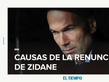 Las razones que estarían detrás de la salida de Zidane del Real Madrid