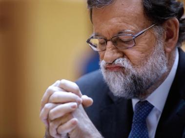 Mariano Rajoy fue derribado del gobierno español.