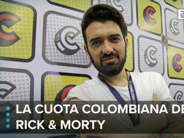 Colombiano en Rick y Morty.