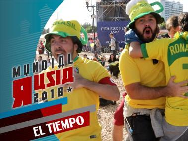 De la angustia al festejo: así celebraron los brasileños en Rusia
