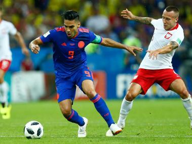 Colombia juega contra Polonia en el Mundial Rusia2018