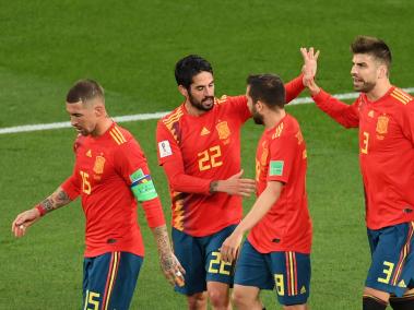 España pasó primero con 5 puntos.