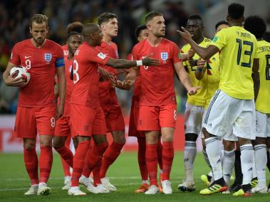 Colombia vs. Inglaterra.