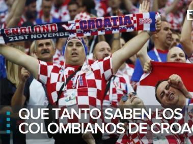 ¿Qué tanto saben los colombianos sobre Croacia?