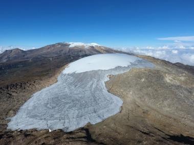 El Volcán Nevado Santa Isabel ha reducido considerablemente su área desde inicios de 2016 hasta la actualidad.