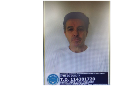 Roberto Prieto, exgerente de las campañas Santos Presidente, está en la cárcel Modelo.
