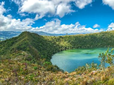 Parque Ecológico de la laguna de Guatavita, en el municipio de Sesquilé, entrará a mantenimiento.