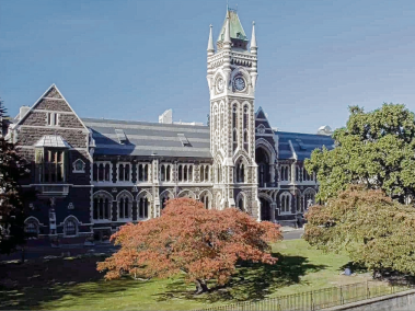 Los 20.000 estudiantes de la Universidad de Otago fueron evacuados, en octubre de 2015, tras una amenaza terrorista.