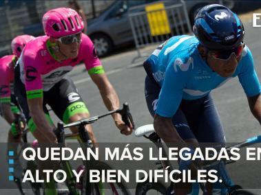 Así les fue a los ciclistas colombianos en la etapa de este martes de la Vuelta