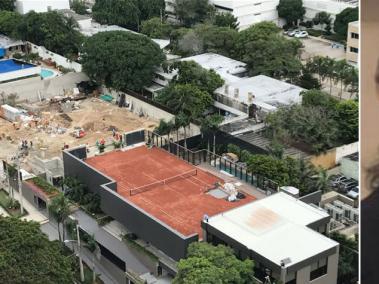 Esta es la mansión que Alex Saab levantó en Barranquilla tras haber sido acusado de ser el gran testaferro de Nicolás Maduro. Hoy se indaga de dónde sacó el dinero para construirla.