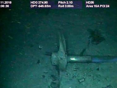 Hélice del submarino ARA