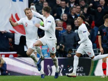 Harry Kane marcó el gol de la victoria contra Croacia por la Liga de Naciones: Inglaterra 2-1.
