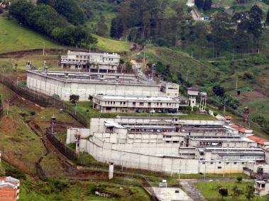 Panorámica de la cárcel de máxima seguridad de 
Itagüí (Antioquia).