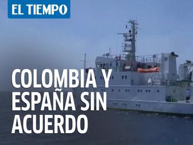 Colombia niega acuerdo con España sobre galeón hundido