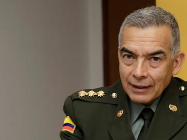 El general Óscar Atehortúa fue director de Antinarcóticos y hoy es el director general de la Policía Nacional.