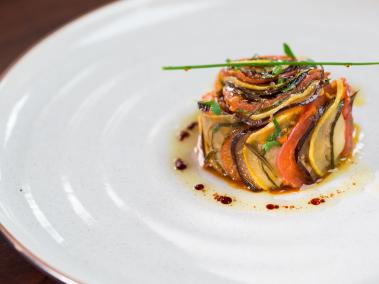 Ratatouille, una de las recetas francesas que se servirán en el Gout de France. Esta es la del restaurante