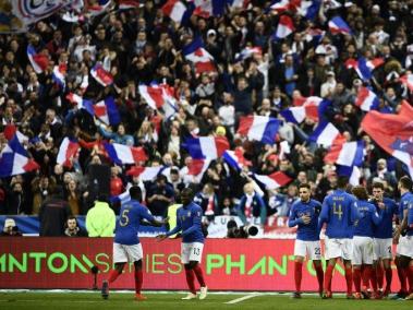 Selección de Francia derrotó a su similar de Islandia 4-0.