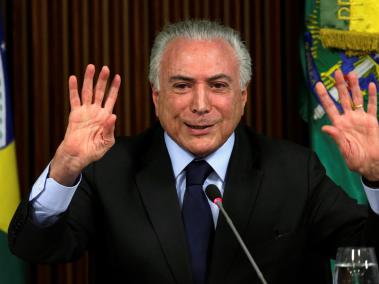 Expresidente de Brasil, Michel Temer.