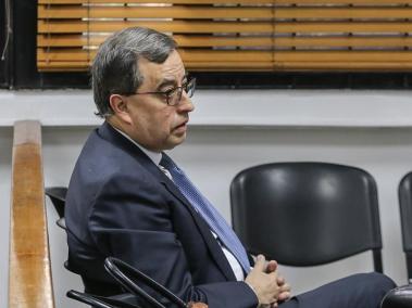 José Elías Melo Acosta, expresidente de Corficolombiana, en la audiencia de lectura del sentido de fallo.