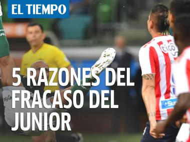 Las cinco razones del fracaso de Junior en la Copa Libertadores